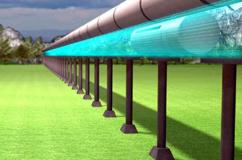 Mỹ công bố xây dựng hệ thống tàu cao tốc siêu thanh Hyperloop