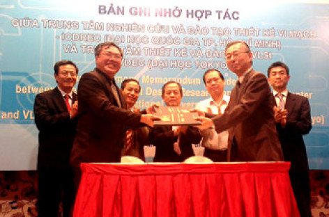 Đại học Tokyo hợp tác phát triển vi mạch với thành phố Hồ Chí Minh