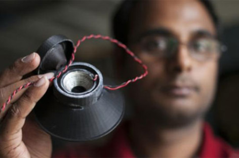 Dùng máy in 3D chế tạo loa điện tử