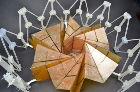 Pin quang điện Origami dùng trong không gian