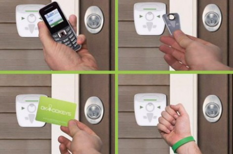 Mở cửa nhà từ xa bằng điện thoại di động