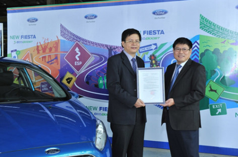 Công nhận động cơ EcoBoost 1.0L trên Fiesta mới