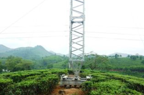 Cột thép di động phục vụ quản lý vận hành lưới điện