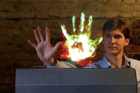 Màn hình tương lai: không khí và sương mù