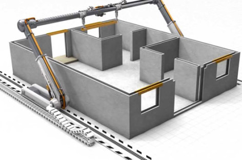 Máy in 3D xây nhà