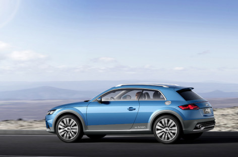 Allroad shooting brake – bản thử nghiệm của Audi TT