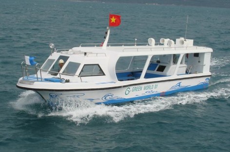 Tàu đáy kính Green World 01