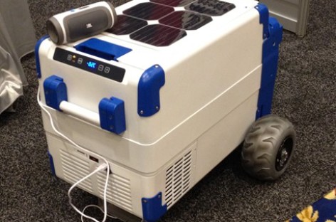 Dùng năng lượng mặt trời làm lạnh đồ uống