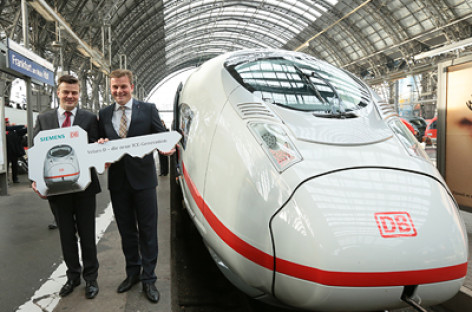 Siemens giới thiệu thiết kế mới loại tàu ICE 3