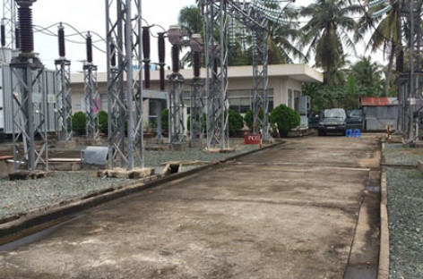Sử dụng thép hình gia công sẵn trong cải tạo trạm biến áp 110kV