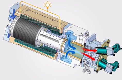Toyota thiết kế động cơ đốt trong mới dành cho xe điện REVs, 1 pít-tông, 2 thì và không trục khuỷu