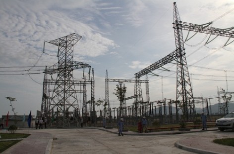 Đóng điện sân phân phối 500kV Trung tâm điện lực Vũng Áng