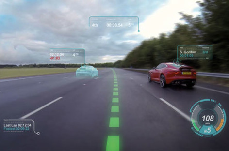 Jaguar Land Rover sẽ tích hợp màn hình ảo lên kính gió ô tô