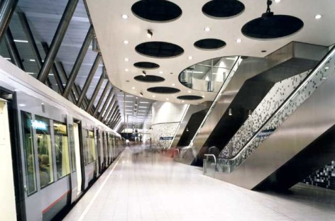 Xây dựng nhà ga Anh được chú trọng phần thiết kế
