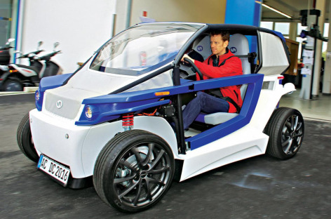 StreetScooter C16 – ô tô được sản xuất kết hợp công nghệ in 3D