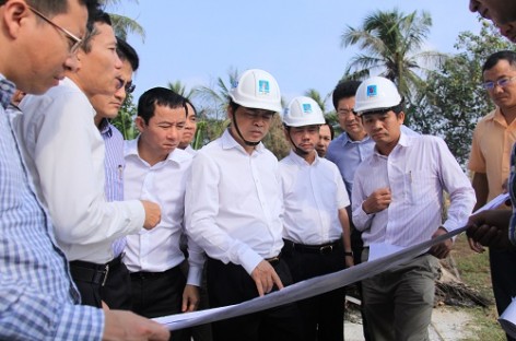 Chuẩn bị hoàn thành chân đế giàn Thiên Ưng