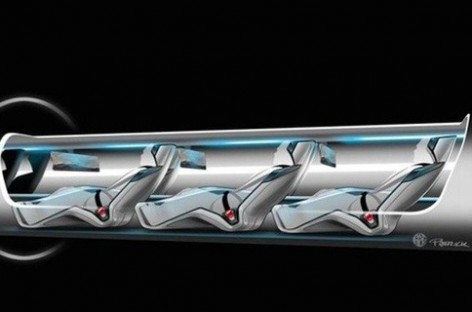 Hình ảnh bước đầu xây dựng Hyperloop