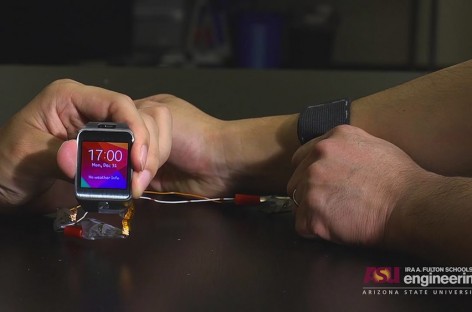 Pin có thể kéo giãn dùng cho thiết bị đeo