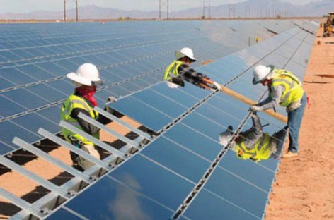 Khởi công xây dựng nhà máy điện mặt trời ở Quảng Ngãi