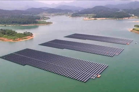 LG xây dựng thành công hai nhà máy điện mặt trời nổi trên mặt nước