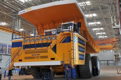 Chạy thử nghiệm xe điện trọng tải 90 tấn tại mỏ than