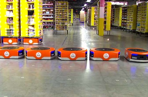 [Video] Khám phá kho hàng khổng lồ sử dụng robot tự động của Amazon