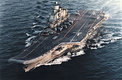Khám phá sức mạnh tàu sân bay đô đốc Kuznetsov của hải quân Nga