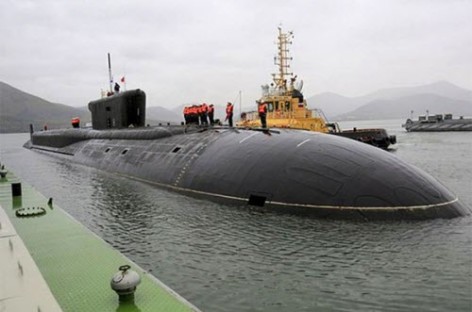 Nội soi tàu ngầm hạt nhân Alexander Nevsky của Nga