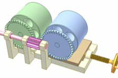 [Mô phỏng cơ cấu cơ khí] Bánh răng mặt đầu 4