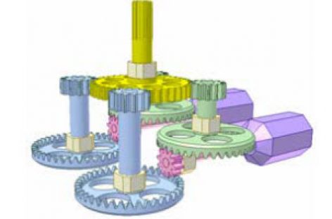 [Mô phỏng cơ cấu cơ khí] Bánh răng mặt đầu 7