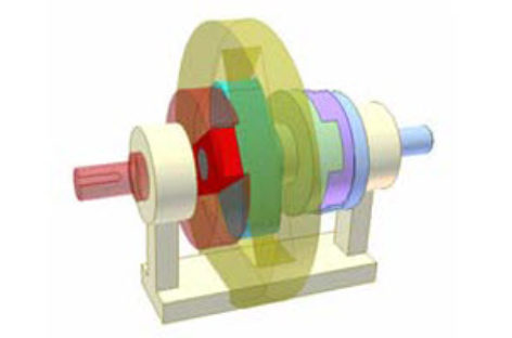 [Mô phỏng cơ cấu cơ khí] Biến tốc bằng đa giác Rơlô 3
