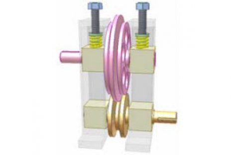 [Mô phỏng cơ cấu cơ khí] Bộ truyền bánh ma sát 1