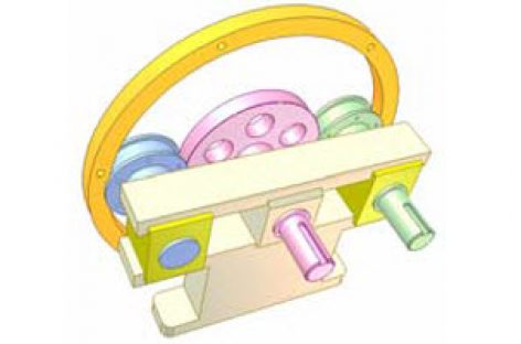 [Mô phỏng cơ cấu cơ khí] Bộ truyền bánh ma sát 3