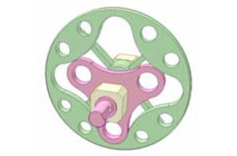 [Mô phỏng cơ cấu cơ khí] Bộ truyền bánh răng chốt 1F