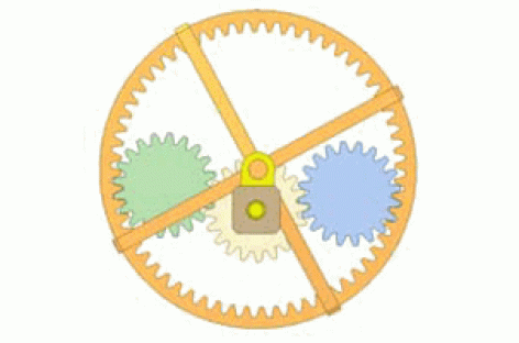 [Mô phỏng cơ cấu cơ khí] Bộ truyền hành tinh 4 bánh răng 2