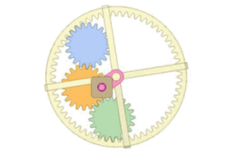 [Mô phỏng cơ cấu cơ khí] Bộ truyền hành tinh lệch trục 4 bánh răng 2