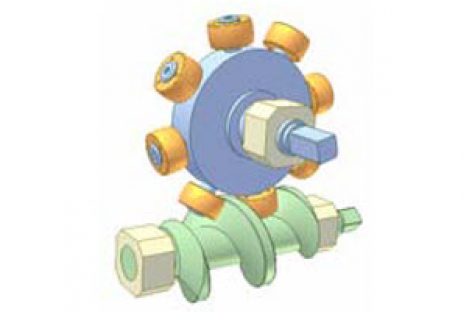 [Mô phỏng cơ cấu cơ khí] Bộ truyền trục vít 9: Giảm ma sát