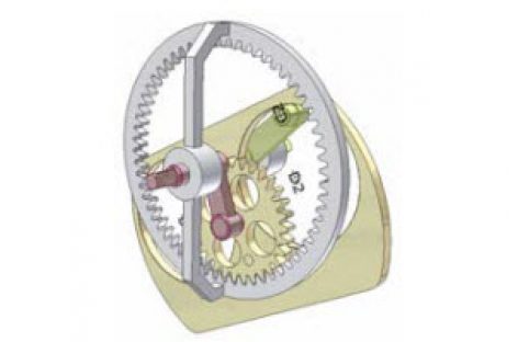 [Mô phỏng cơ cấu cơ khí] Cơ cấu bình hành và bánh răng trong 1b