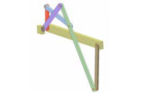 [Mô phỏng cơ cấu cơ khí] Cơ cấu phản bình hành 7