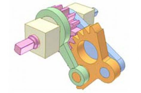 [Mô phỏng cơ cấu cơ khí] Cơ cấu thanh và bánh răng 16