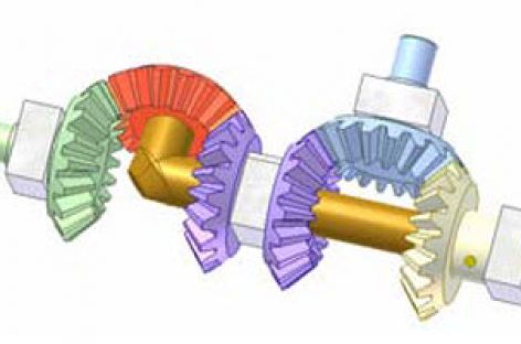 [Mô phỏng cơ cấu cơ khí] Giảm tốc bằng các bánh răng có cùng số răng 5