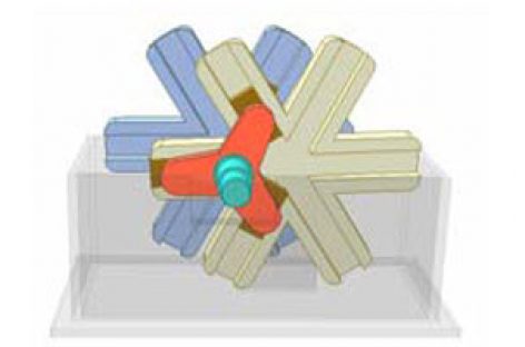 [Mô phỏng cơ cấu cơ khí] Hộp số cu lit