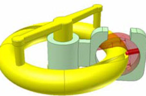 [Mô phỏng cơ cấu cơ khí] Truyền động quay bằng khớp xuyến 1