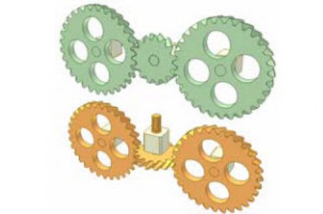 [Mô phỏng cơ cấu cơ khí] Bộ truyền bánh răng xoắn 5