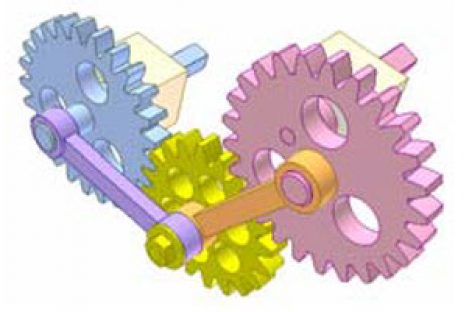 [Mô phỏng cơ cấu cơ khí] Cơ cấu thanh và bánh răng 11a