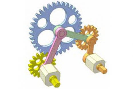 [Mô phỏng cơ cấu cơ khí] Cơ cấu thanh và bánh răng 11b