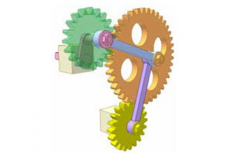 [Mô phỏng cơ cấu cơ khí] Cơ cấu thanh và bánh răng 12