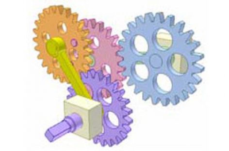 [Mô phỏng cơ cấu cơ khí] Cơ cấu thanh và bánh răng 6a