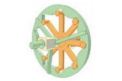 [Mô phỏng cơ cấu cơ khí] Bộ truyền bánh răng chốt 1C