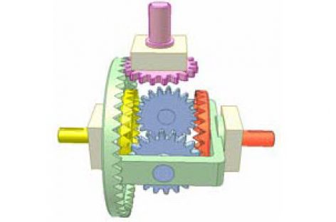 [Mô phỏng cơ cấu cơ khí] Bánh răng mặt đầu 9